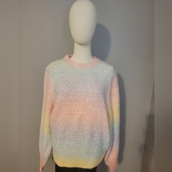 NTW Vestique Rainbow Bright Oversized Sweater Size S - Picture 7 of 8